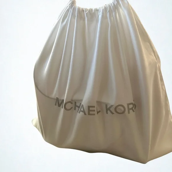 Michael Kors Silver Ruffled Satchel - Picture 6 of 6